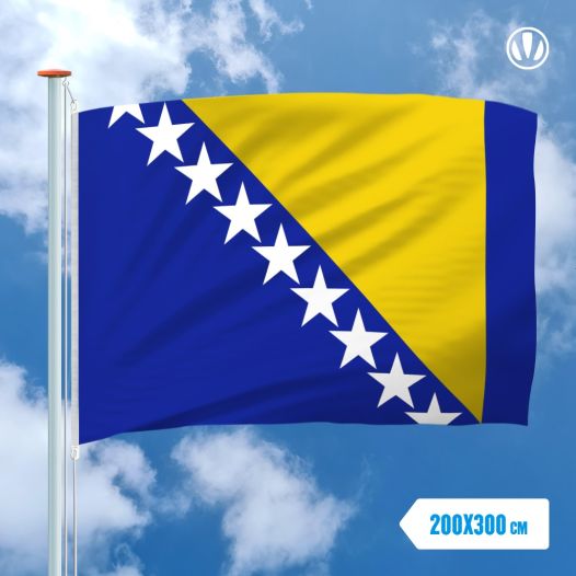 Vlag Bosnie Herzegovina 200x300cm