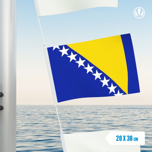Bosnische vlag Bosnië-Herzegovina 20x30cm gastenvlag