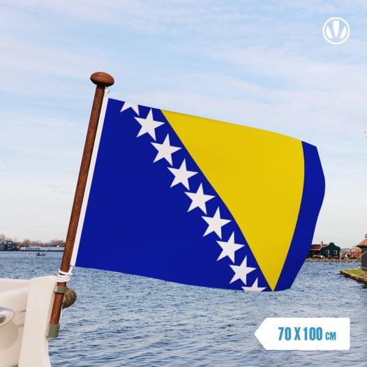 Vlag Bosnië en Herzegovina 70x100cm