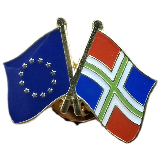 Broche / Speldje Groningen en Europese Unie