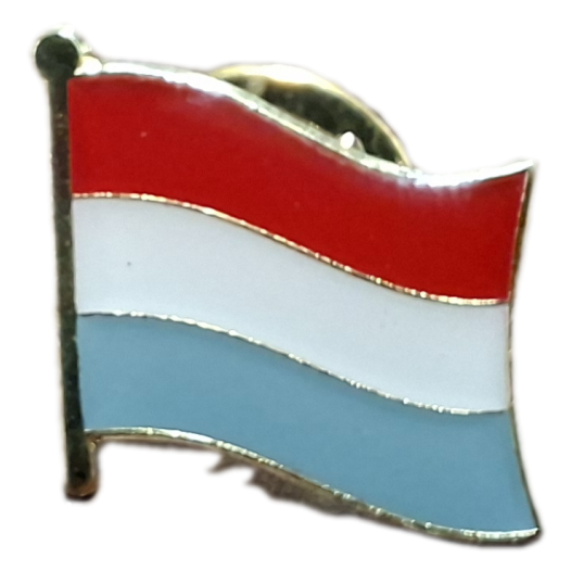 Broche / Speldje vlag Luxemburg