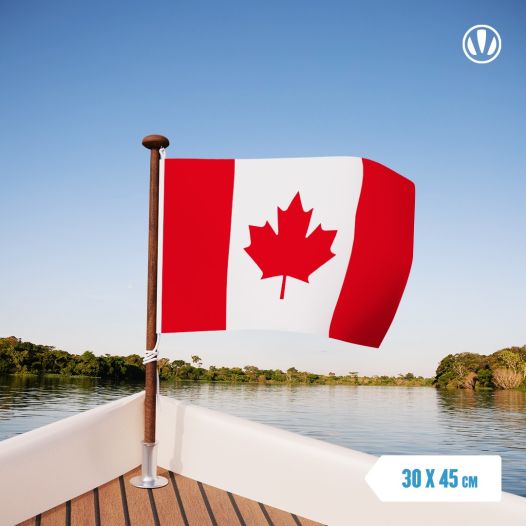 vlag Canada Canadese vlaggen 30x45cm gastenvlag