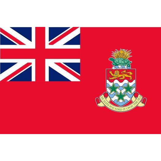 Vlag Kaaimaneilanden Koopvaardij 30x45cm