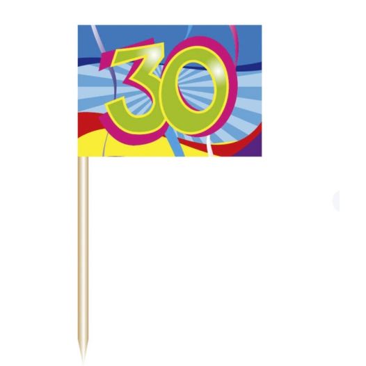 Cocktailprikkers 30 jaar