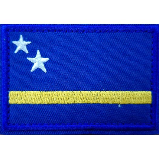Curacao vlag patch voor op kleding