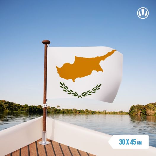 vlag Cyprus 30x45cm Cypriotische vlaggen