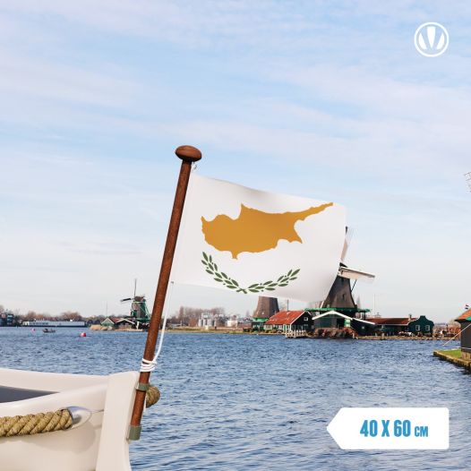 Cypriotische vlag | vlaggen Cyprus 40x60cm gastenvlag