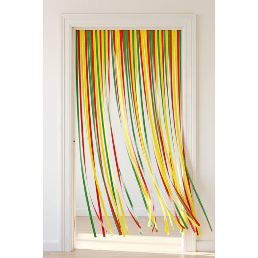 Regenboog deurgordijn