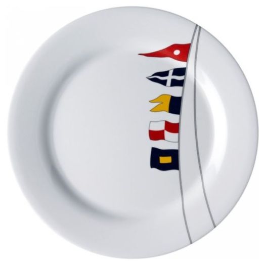 Dinerbord 25cm Regatta seinvlaggen
