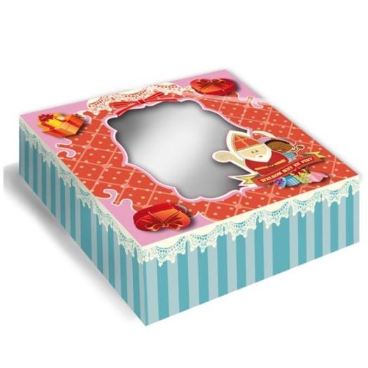 Tafelset Sinterklaas Vintage karton