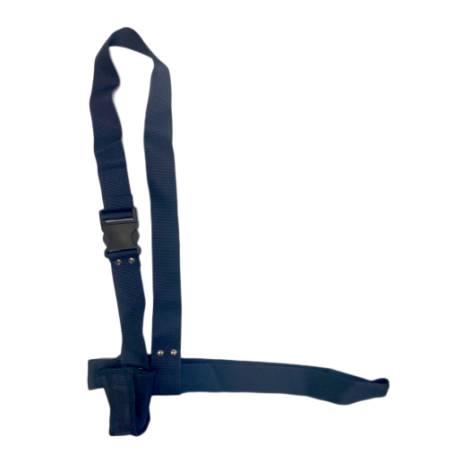 Draagriem Donkerblauw Bandelier Vlaggenstokhouder