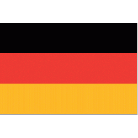 Duitse vlag 200x300cm - Spunpoly
