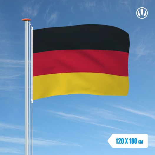 Duitse vlag 120x180cm - Spunpoly