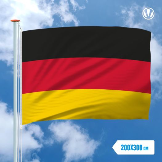 Duitse vlag Duitsland 200x300cm