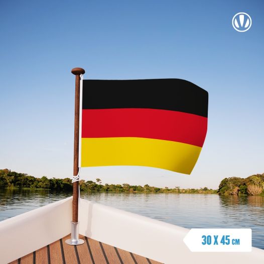 Duitse vlag Duitsland 30x45cm gastenvlag