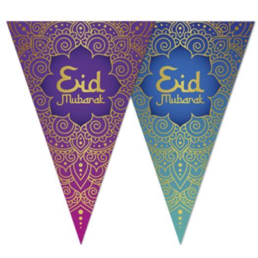 Eid Mubarak slinger 6 meter