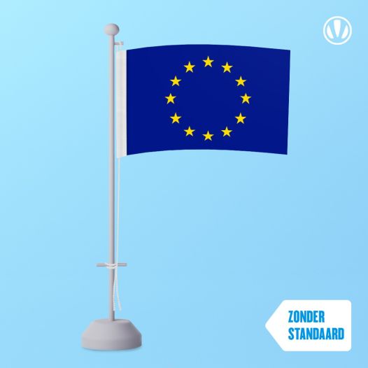 Tafelvlag Europese Unie 10x15cm | Europese Unie Tafelvlag