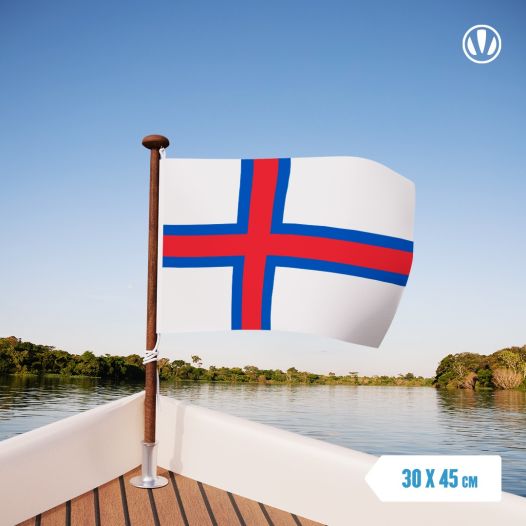 Vlag Faeroer Eilanden 30x45cm
