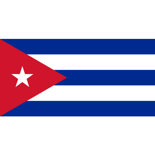 vlag Cuba 200x300cm - Spunpoly