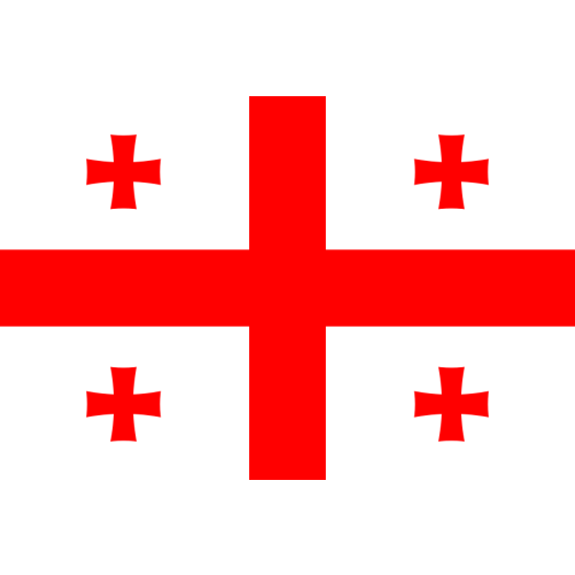 Vlag Georgië 30x45cm