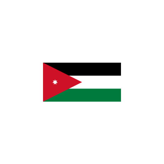 Vlag Jordanië 60x90cm | Best Value
