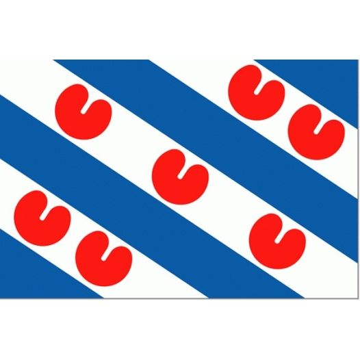 Auto sticker Friesland