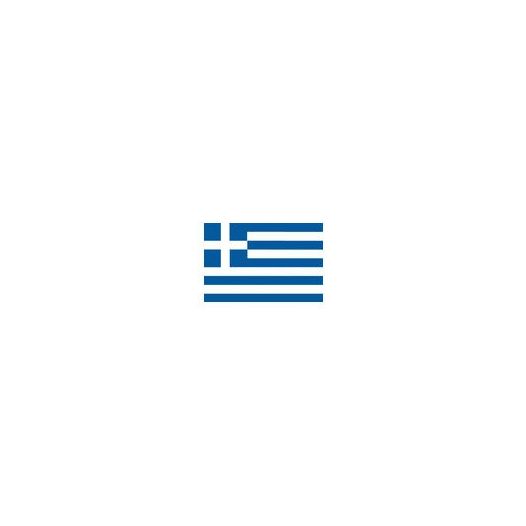 Zwaaivlag Griekenland 15x22,5cm | stof
