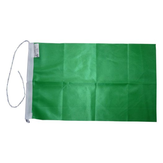 Groene vlag rechthoekig 20x30cm