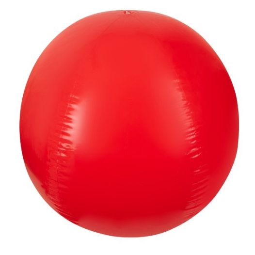 Grote opblaasbare bal rood