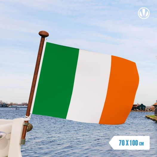 Ierse vlag 70x100cm - Spunpoly