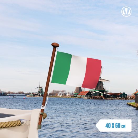 Italiaanse vlag 40x60cm