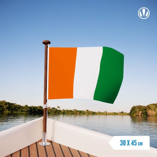 Vlag Ivoorkust 30x45cm