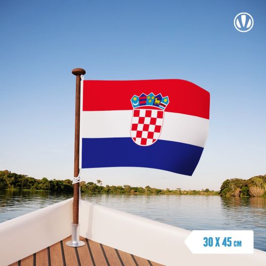 Vlag Kroatië 30x45cm