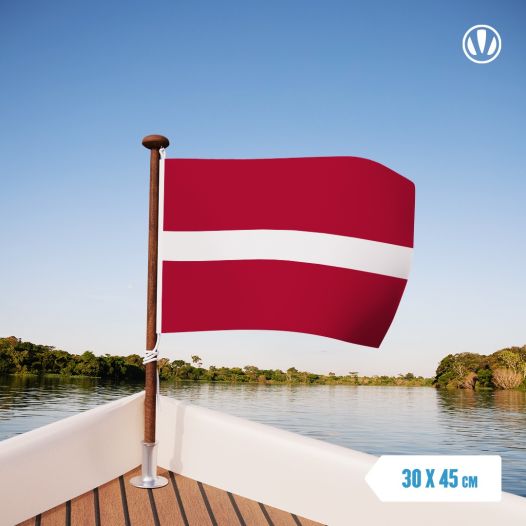 Vlag Letland 30x45cm