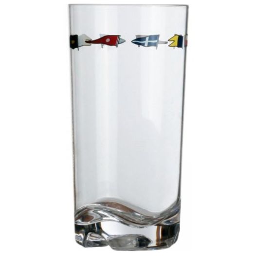 Longdrinkglas Regatta seinvlaggen