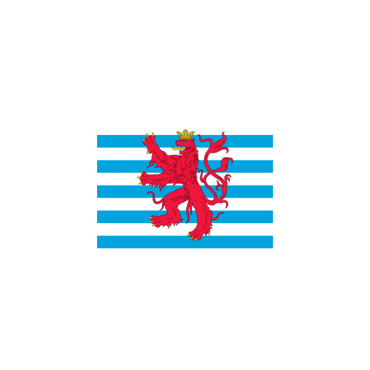Tafelvlag Luxemburg handelsvlag 10x15cm