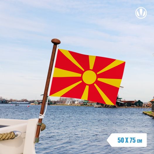 Vlag Macedonië 50x75cm