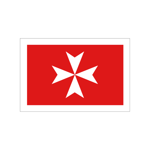 Vlag Malta Koopvaardij Maltese 130x200cm