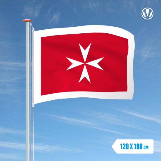 Vlag Malta-Koopvaardij 120x180cm