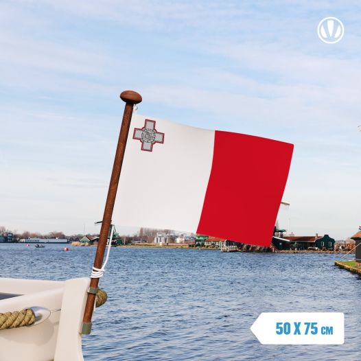 vlag Malta 50x75cm