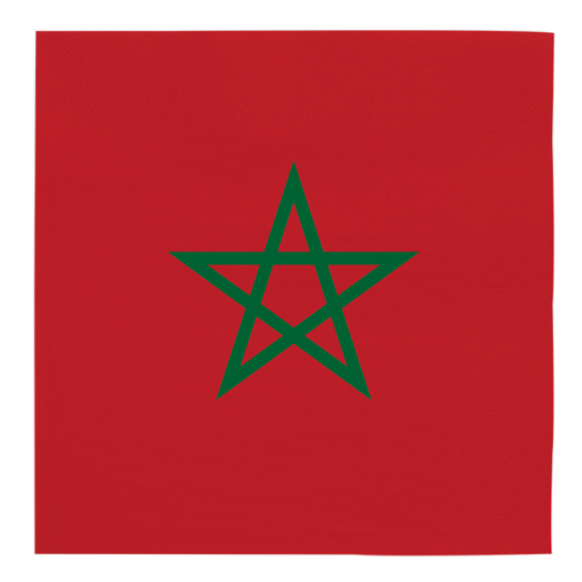 Oranje servetten 10 stuks