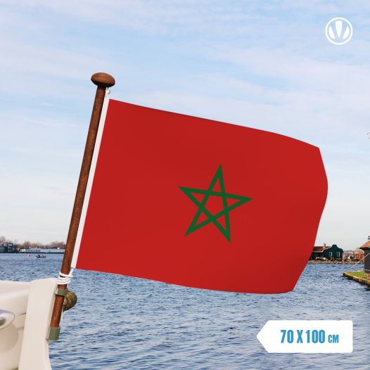 vlag Marokko | Marokkaanse vlaggen gastenvlag 70x100cm
