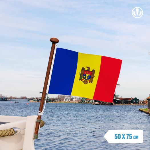Vlag Moldavië 50x75cm