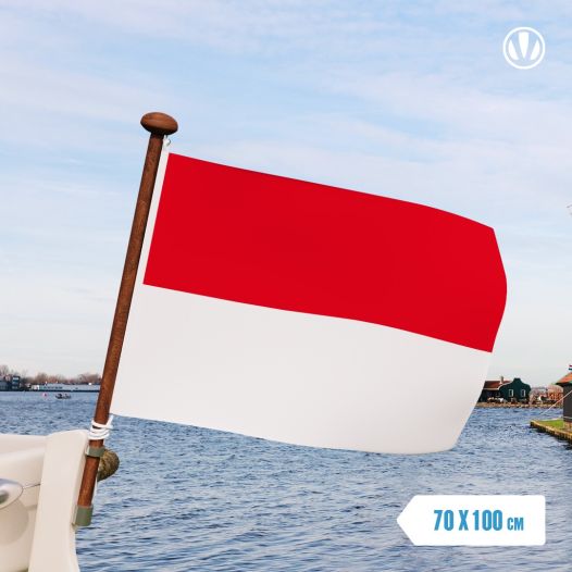 Vlag Monaco 70x100cm - Spunpoly