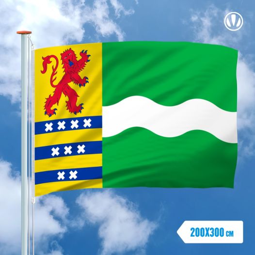 Grote vlag Nissewaard 200x300cm