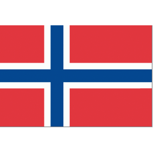 Vlag Noorwegen 70x100cm - Spunpoly