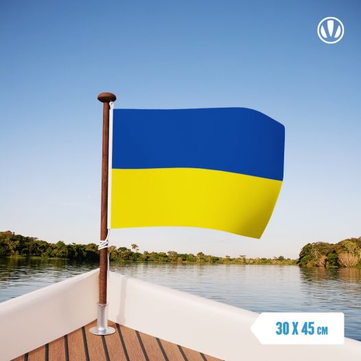 Oekraiense vlag 30x45cm