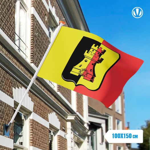 Oost en west Souburg vlag 100x150cm