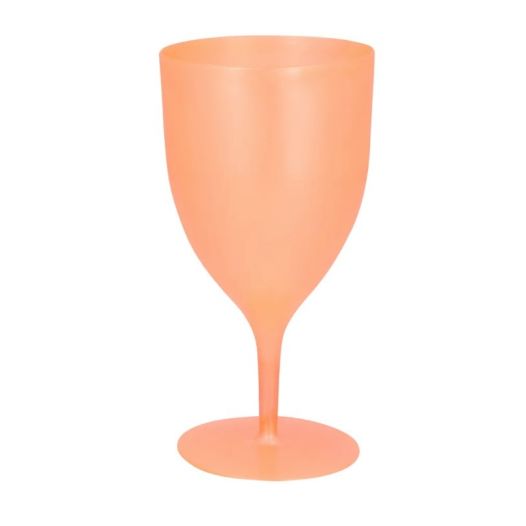 Oranje beker kunststof