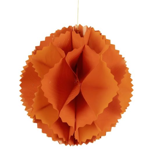 Oranje deco bal Brandvertragend